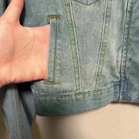 CI SONO denim jacket Medium NWT - Picture 6 of 9